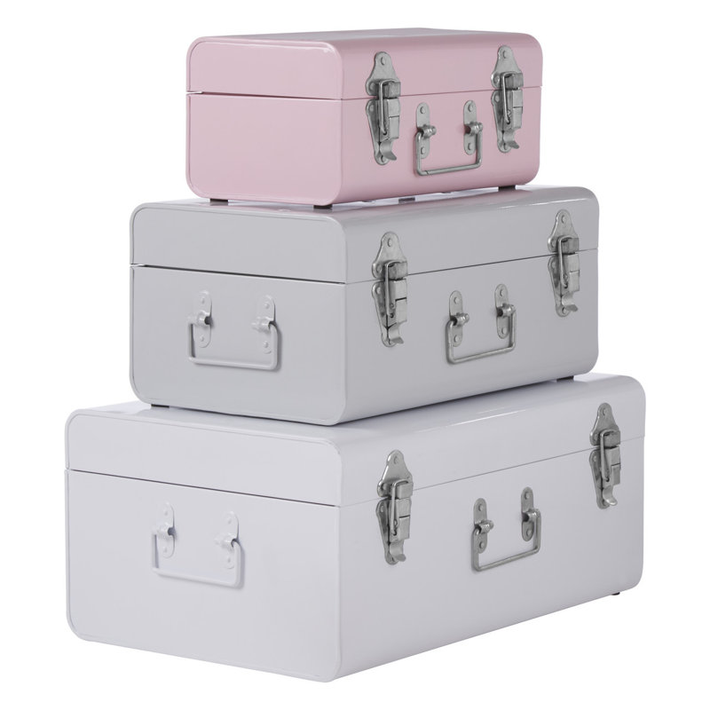 Abasi 3 Piece Accent Trunk Set