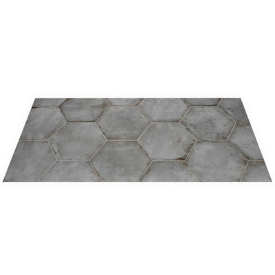Angela Harris Flatiron 20" Large Hexagon Matte Porcelain Tile