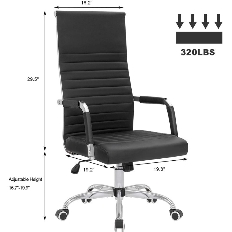 Clelia Conference Chair, Black