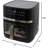 8.5 Quart Digital Electric Air Fryer With Transparent Window, Black – Healthy Frying, Large Capacity