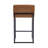 24'' Counter Height Bar Stool with Metal Legs Set of 1-122485858