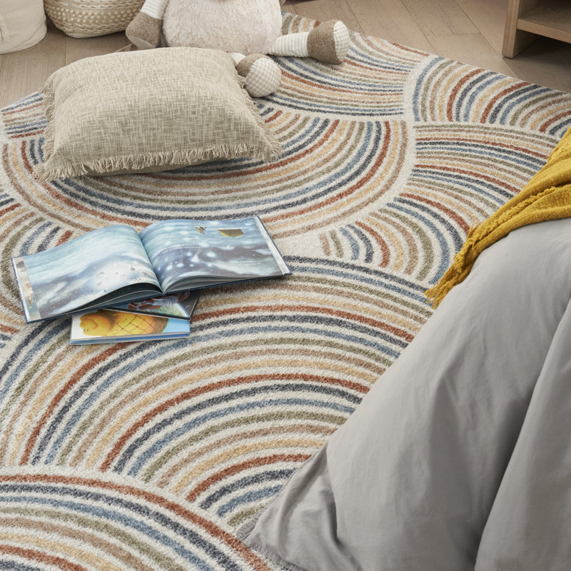 Aramus Abstract Indoor Rug, Rectangle 6' x 9'