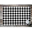 Non-Slip Chequered Outdoor Doormat