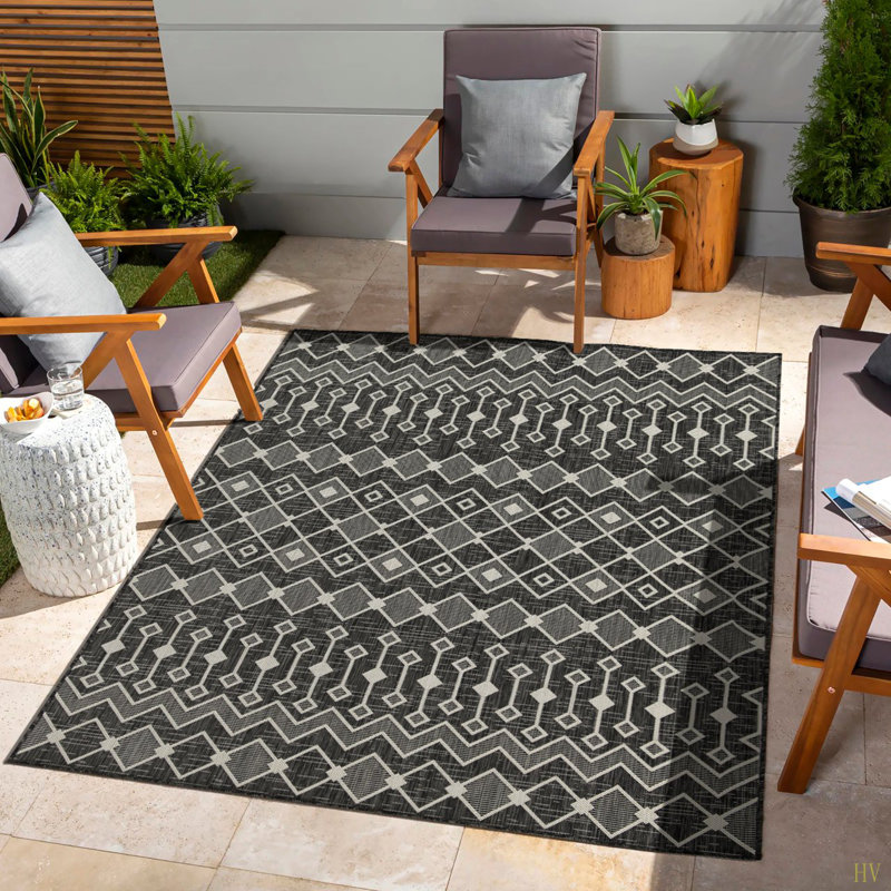 Sunshine GC_HAR2020  7 Ft. 10 In. X 10 Ft. 3 In. Indoor/Outdoor Area Rug, Rectangle 7'10" x 10'3"