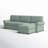 Porter Upholstered L-Shaped Sectional-88411481-80462876