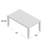 Hursey Rectangular Outdoor Dining Table With Umbrella Hole , 72'' in. W 42'' in. D-19902819