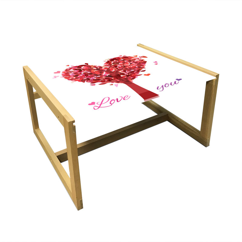 Inette Sled Coffee Table, 62cm H x 74cm W x 40cm D