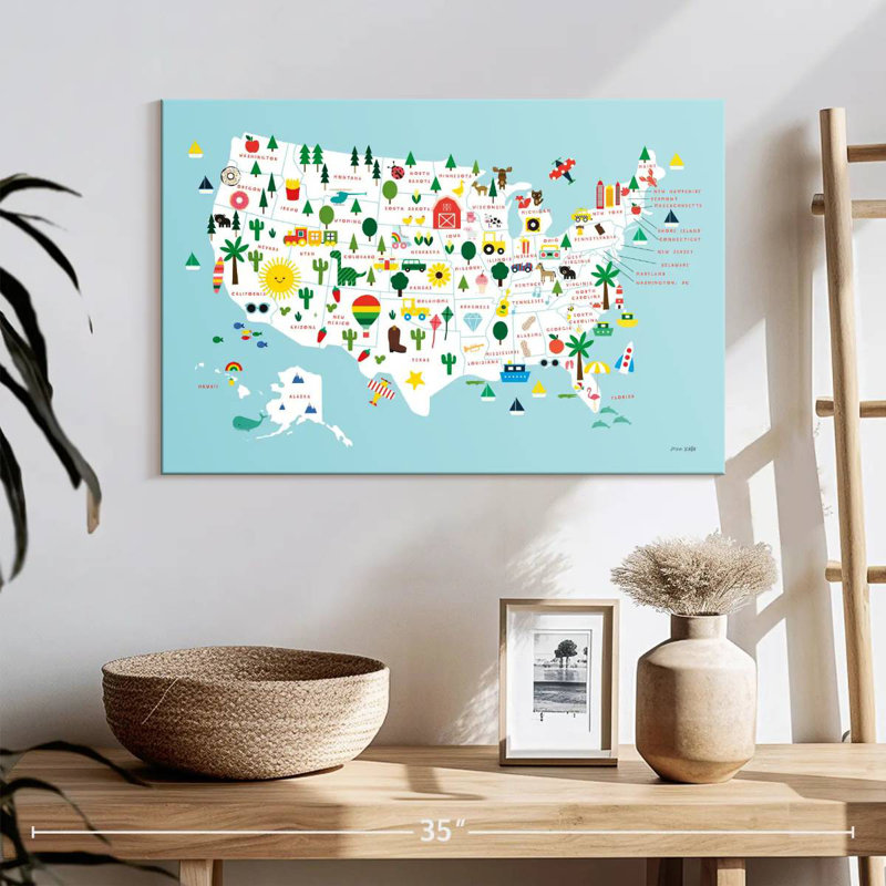 Fun USA Map