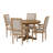 4 - Person Pedestal Dining Set-1869632348-1869632349-1869632418