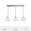 Luminaire suspendu grappe linéaire 3 lumières Saddle Creek-73725925-73725926