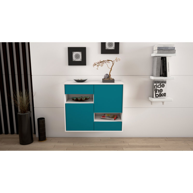 Schumaker 92cm Sideboard, Turquoise