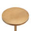 Table d'appoint à hauteur réglable en laiton antique Morven, polyvalente et élégante pour un décor moderne et traditionnel.