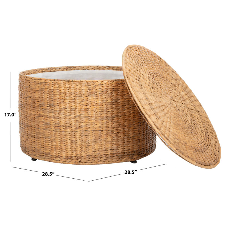 Willow End Table, Natural