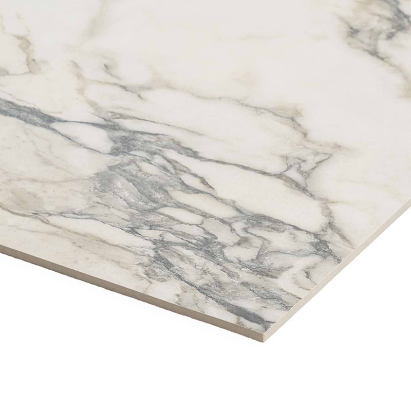 Dreamstone 24X24 Matte Porcelain Tile, Calacatta Rustico Matte