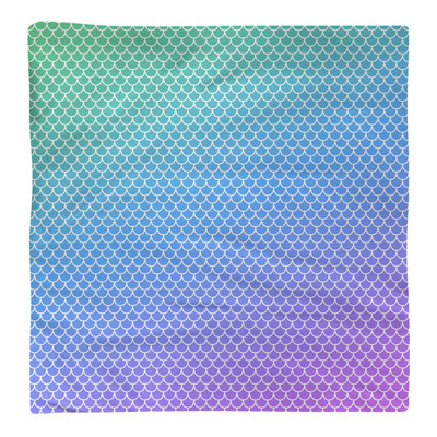 Serviette de coton à balances sirène