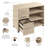 Hustle 40'' Wide 3 -Drawer Mobile File Cabinet-92973063