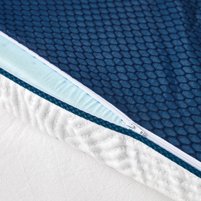 Machine Washable Mattress Cover For 3 Inch Mattress Topper, Twin XL