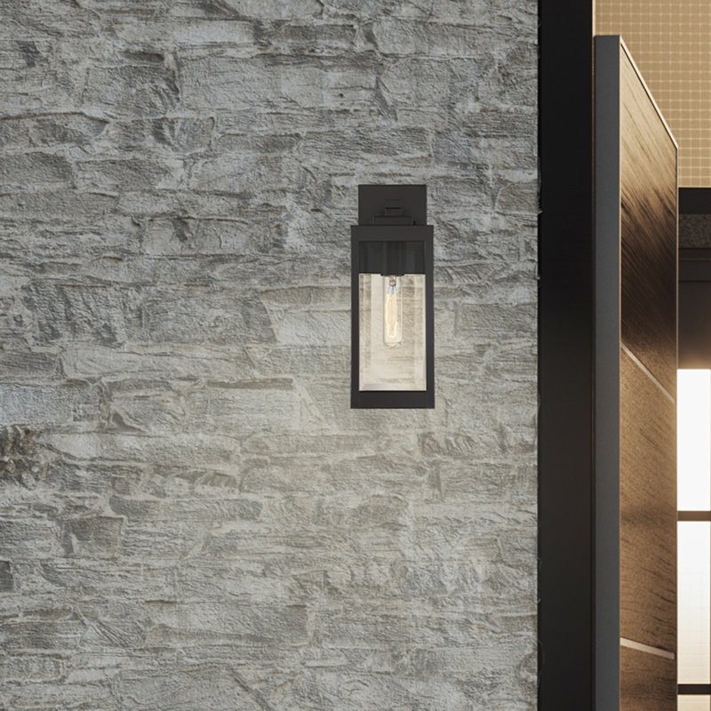 Meunier Steel Wall Light, 14.25" H x 5" W, Western Bronze