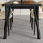 Ancient style minimal rectangular dining table-2107081898