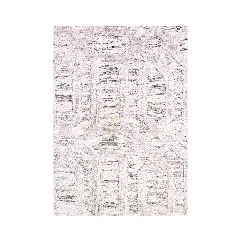 Fine Hand Knotted Modern rug 3'9'' X 5'6''