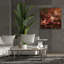  «Aubergine Abstract» par Ashley Bradley, art mural sur toile-2054196095