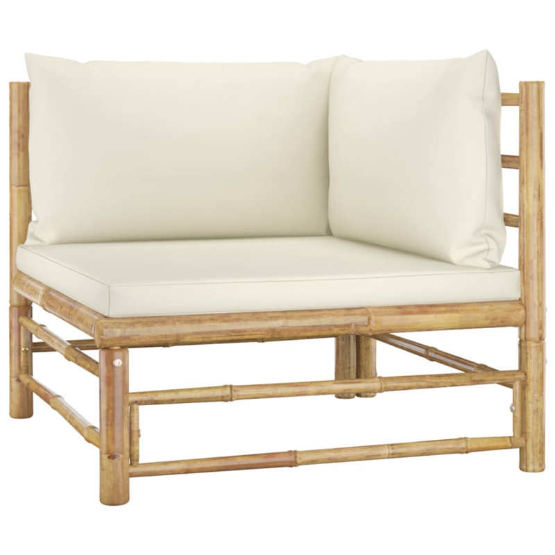 Glasser 11 Piece with Cushions, Cream White