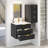 12-Inch Floating Wall Cabinet With Drawers For Bathroom Or Living Room Storage | Gift Idea-1272027565