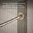 Expanse 76" Curved Fixed Shower Curtain Rod-96074373
