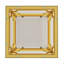 Table d'appoint 19,7 po Modern Gold-173280091
