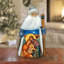 Orthodox Nativity Santa Wood Carved Figurine By G. Debrekht