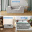 110cm U Sofa Upholstered Cotton Accent Chair
