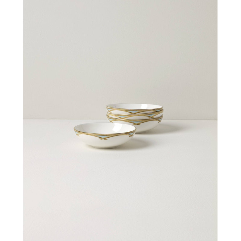 Lenox British Colonial Bamboo Fruit Bowls, Set of 4