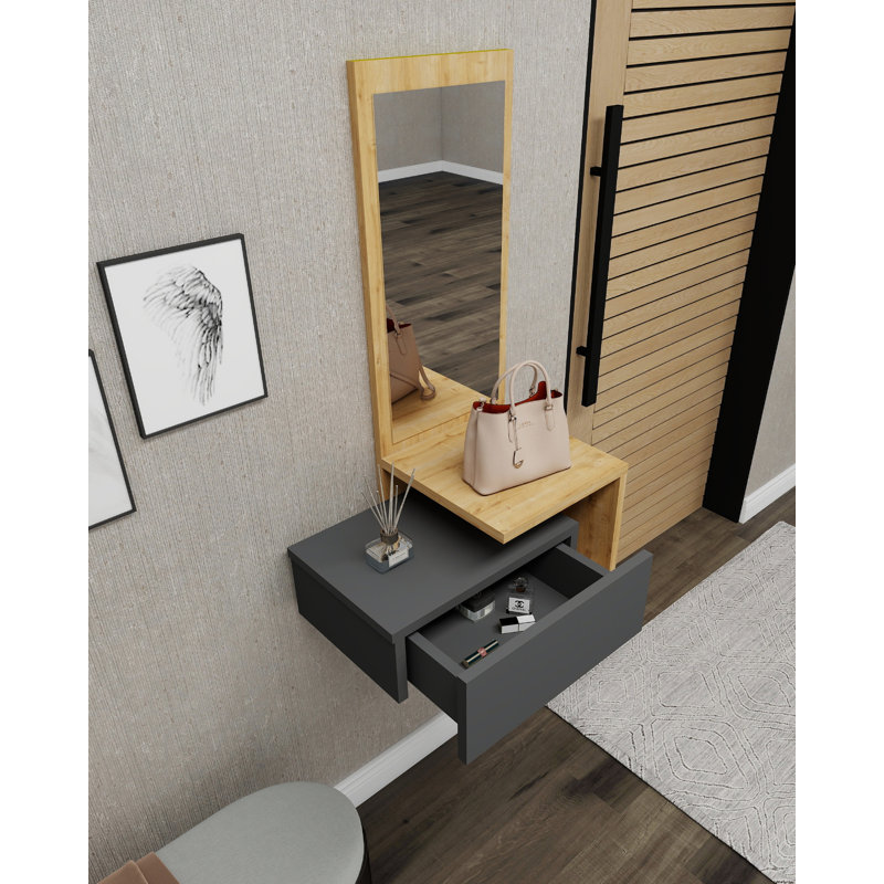 Console Table and Mirror Set 29.5Cm Ellie-Jean