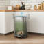 Steel Step On Kitchen Trash Can - 50L