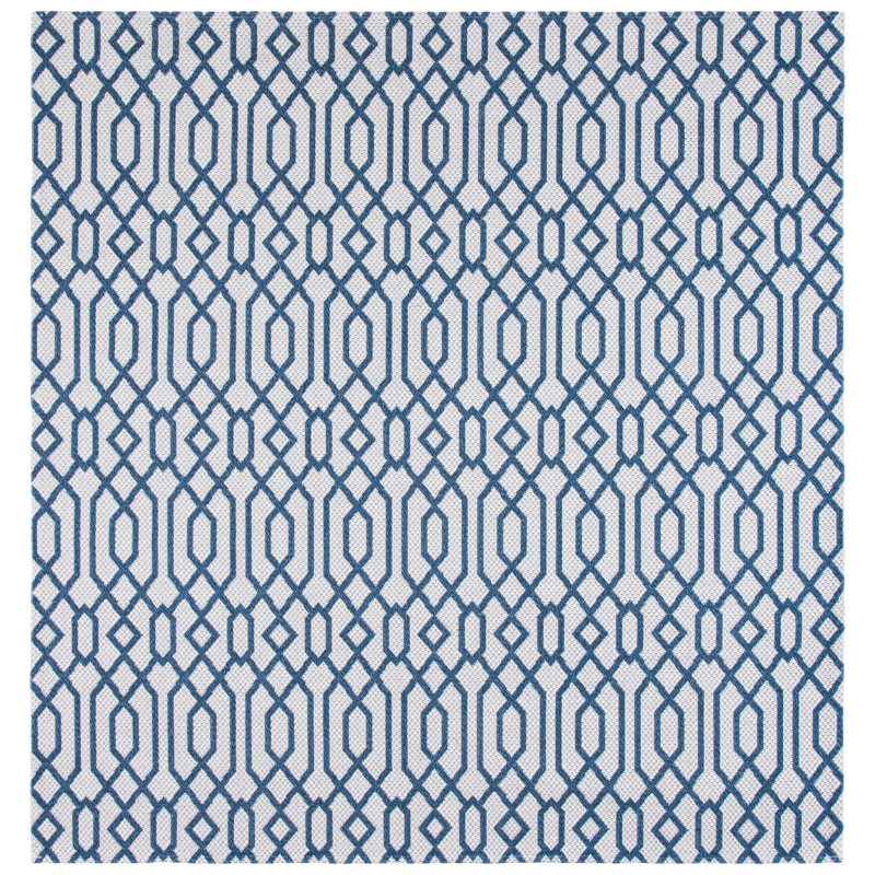 Stansfield Performance Geometric Rug, Square 6'4"