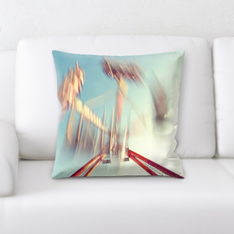 Coussin décoratif flou