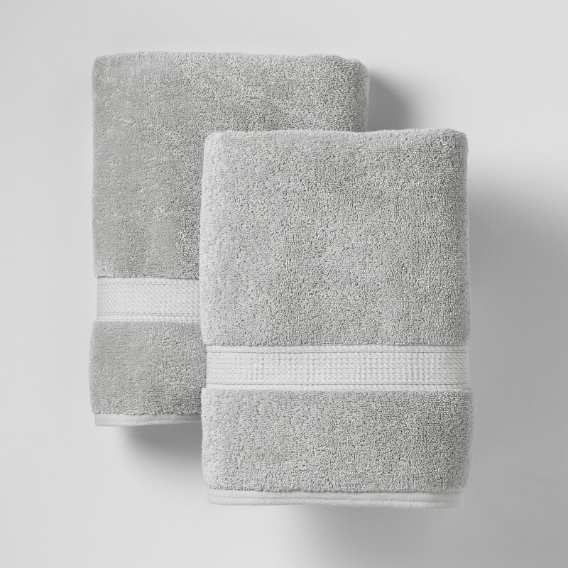 Débarbouillette en coton Payten Classic, Gris tourterelle