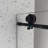 6076 Frameless One Fixed And One Shifted Shower Door, 70MM 304 Stainless Steel Large Pulleys With Adjustable Soft Closing Function,With Nano Easy Cleaning And Stick Explosion-Proof Menbrance-114019044