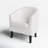 Munson 26.77" Wide Faux Leather Barrel Chair-1539667753