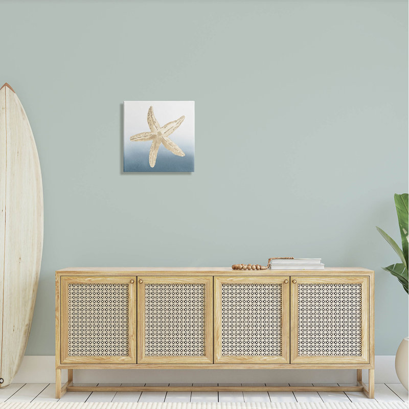 «Summer Beach Life Starfish» par Lucille Price, H 17 po x l 17 po x P 1,5 po