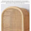 Chic Rattan Wardrobe Arch Design