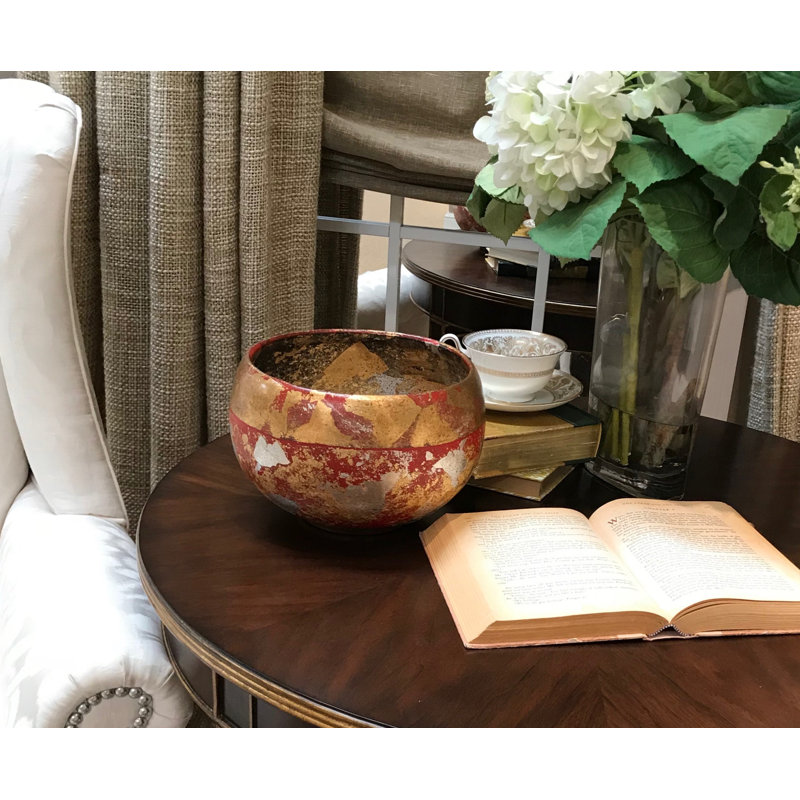 Vermillion Decorative Bowl