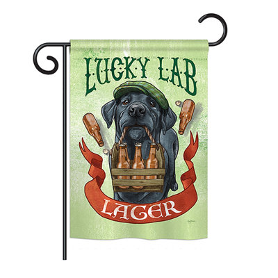 Double Sided 18.5'' H x 13'' W Polyester Garden Flag