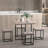 Moya 4 - Person Trestle Dining Set-98496123