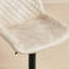 Abernon Vintage Upholstered Suede Swivel Adjustable Height Stool-1883305232