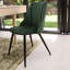 46.99cm H Velvet Upholstered Side Chair-1437810744