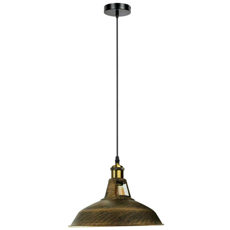 Keshawn 1 - Light Bowl Pendant, Brushed Copper