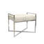 Banc en cuir de vache Safari