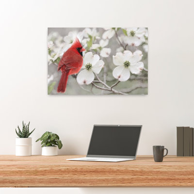 Perchoir floral Cardinal