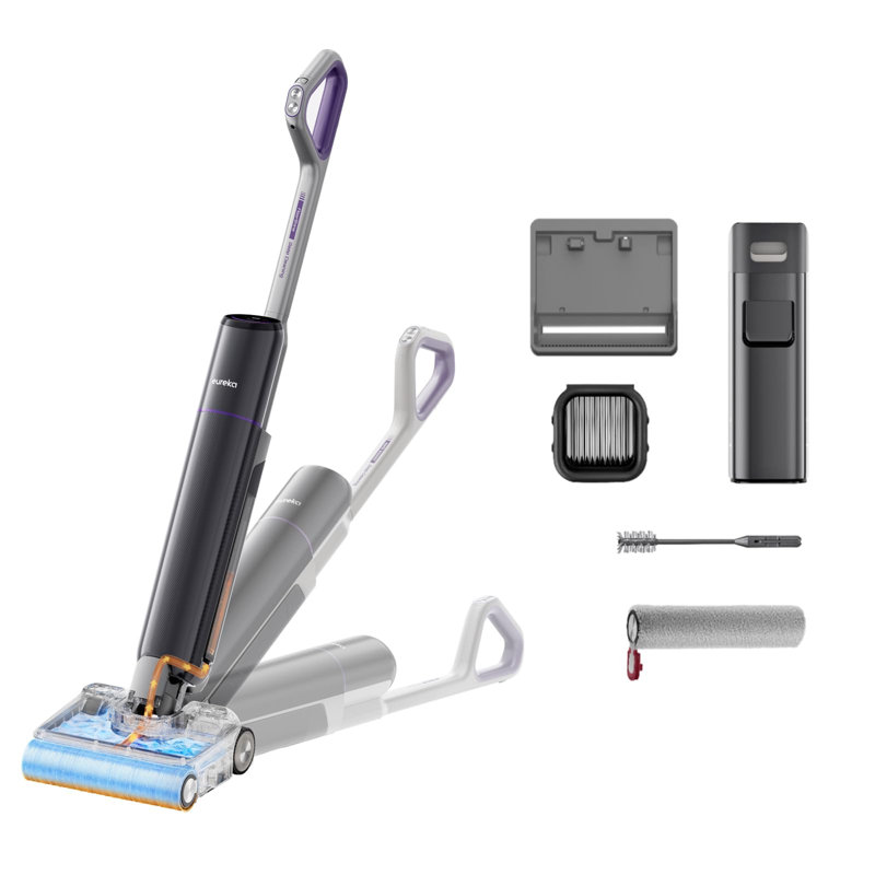Aspirateur sec sans fil Eureka Floor Shine 830, vadrouille 24KPa